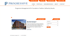 Desktop Screenshot of progressivemgmt.net