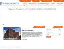 Tablet Screenshot of progressivemgmt.net